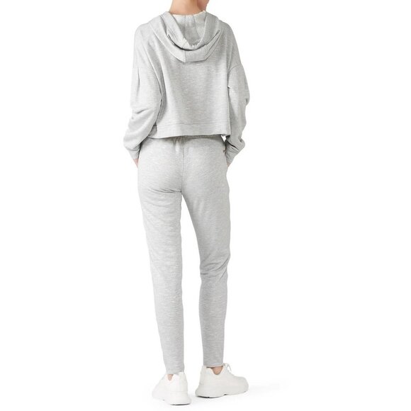 ALALA Volt Silver Light Grey Drawstring Waist Sweatpants Women's Size Medium M - Picture 2 of 12